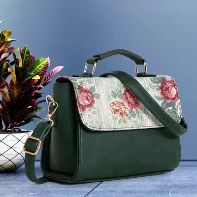 FLORAL SLING BAG - SaumyasStore