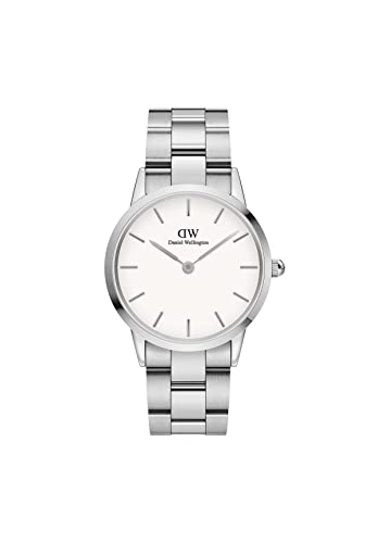 Daniel Wellington Iconic Link 28mm Silver - SaumyasStore