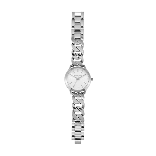 Michael Kors Analog White Dial Women's Watch - SaumyasStore