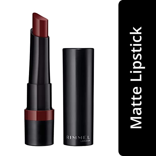 Rimmel London Lasting Finish Matte Lipstick - Crimson Desire - SaumyasStore