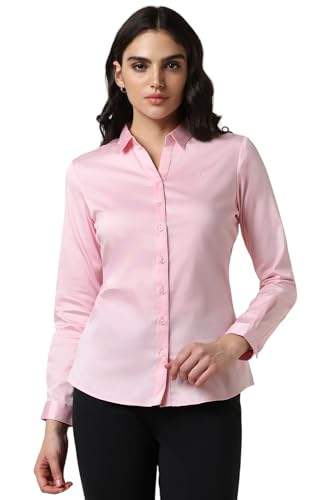 Allen Solly Women's Regular Fit T-Shirt (Green) - SaumyasStore
