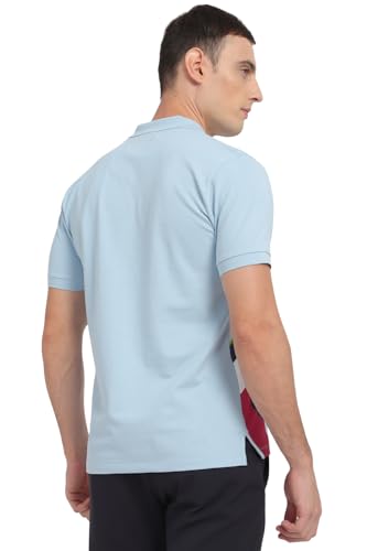 Allen Solly Men's Regular Fit T-Shirt (ASKPMARGF660199_Blue - SaumyasStore