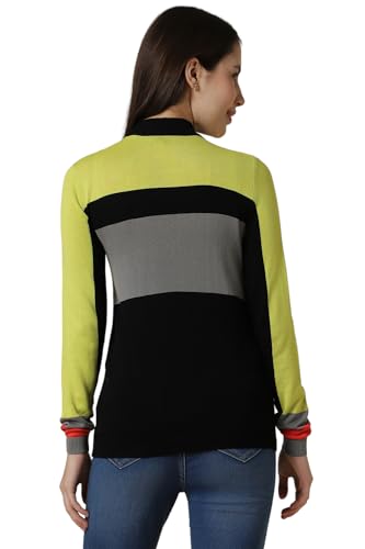 Allen Solly Women's Regular Fit Blouse (Black) - SaumyasStore