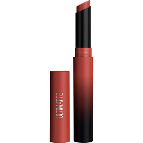 Maybelline Color Sensational Ultimatte Matte Lipstick, Non-Drying, Intense Color Pigment, More Rust, Rusty Red, 1 Count - SaumyasStore
