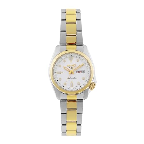 Seiko Analog Silver Dial Women's Watch - SaumyasStore