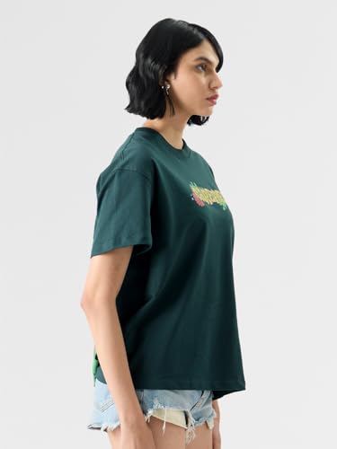 The Souled Store TSS Originals: Free Spirit Women Oversized T-Shirts - SaumyasStore