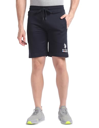 U.S. POLO ASSN. Men's Hybrid Shorts (Navy) - SaumyasStore