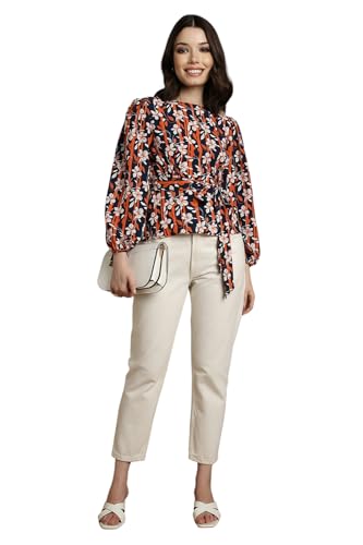 Allen Solly Women's Regular Fit Blouse (Multi) - SaumyasStore