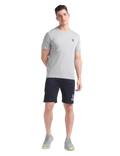 U.S. POLO ASSN. Men's Hybrid Shorts (Navy) - SaumyasStore