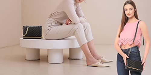 ADISA Women's Sling Bag (Black) - SaumyasStore