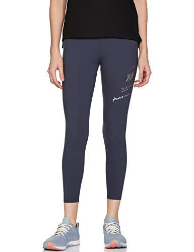 Van Heusen Proactive Elite Women 7/8th Leggings - Polyamide Spandex - Snug Fit, High Stretch, Moisture Wicking Odyssey Gray - SaumyasStore