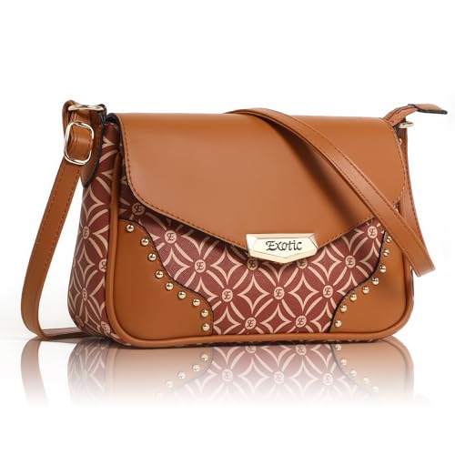 EXOTIC A Stylish and Durable Sling Bag for Modern Women (TAN) - SaumyasStore