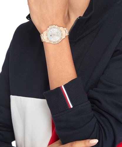 Tommy Hilfiger Analog Silver Dial Women's Watch - SaumyasStore