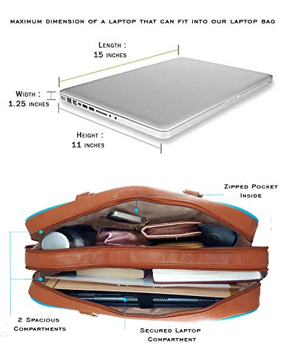 Funk For Hire Leatherette Printed 2 In 1 Backpack Shoulder Bag Handbag Fit Up To 15.6" Laptop - Aqua Blue And Brown - SaumyasStore