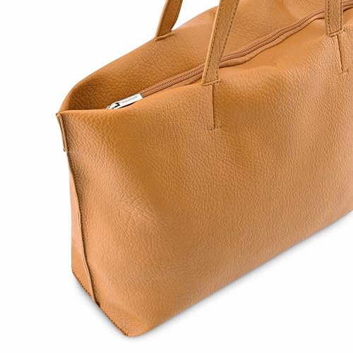 Fastrack Tan Tote Bag For Women - SaumyasStore