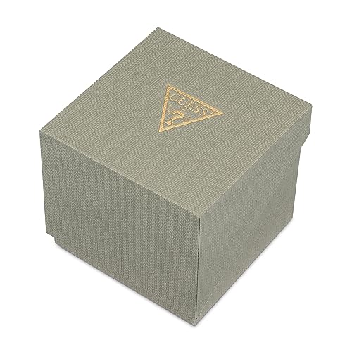 GUESS Men Green Square Stainless Steel Dial Analog Watch - SaumyasStore