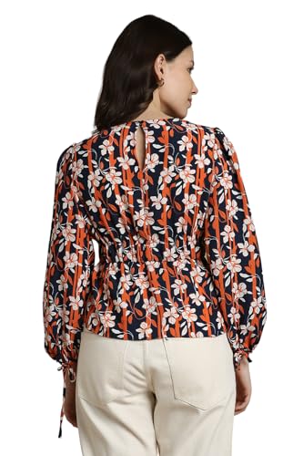 Allen Solly Women's Regular Fit Blouse (Multi) - SaumyasStore