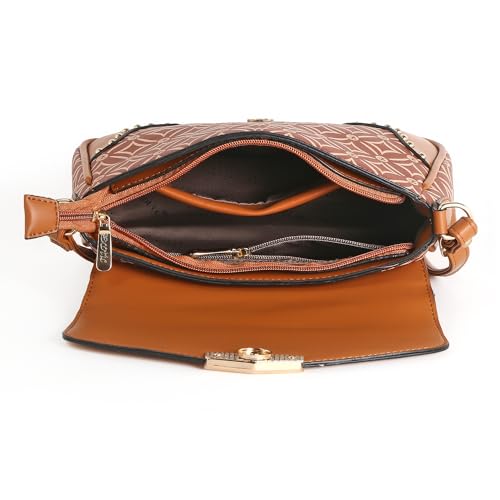 EXOTIC A Stylish and Durable Sling Bag for Modern Women (TAN) - SaumyasStore