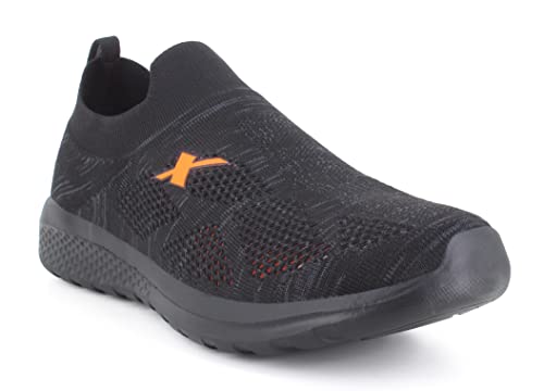 Sparx Mens Blackneonorange Walking Shoe - SaumyasStore