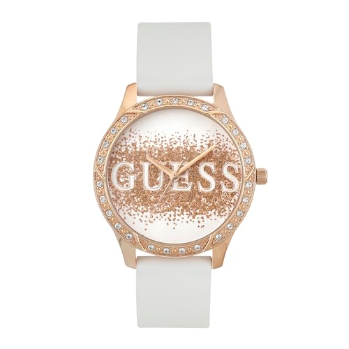 GUESS White Dial Women Watch - U1356L4M - SaumyasStore