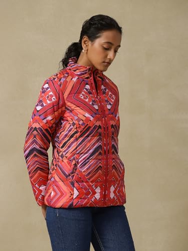 Aarke Ritu Kumar Pink Quilted Jacket - SaumyasStore