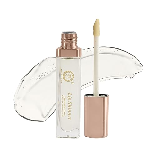Colors Queen Supreme Shine Lip Gloss – Transparent – 5ml | Lightweight, Non Sticky and Hydrating Lip Gloss for Women - SaumyasStore