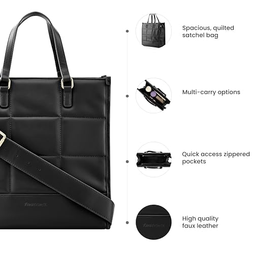 Fastrack Women's Western (Black) - SaumyasStore