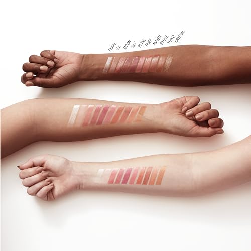 Maybelline Lifter Gloss, Hydrating Lip Gloss with Hyaluronic Acid, High Shine for Plumper Looking Lips, Pearl, Silver Pearl Clear, 0.18 Ounce - SaumyasStore