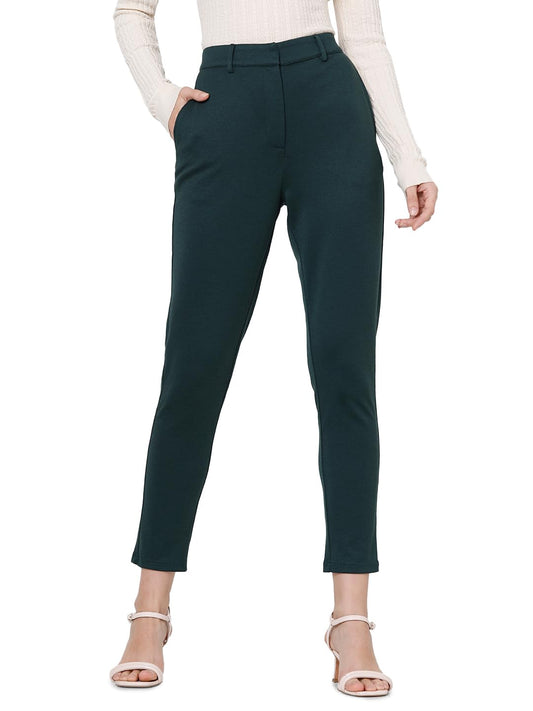 VERO MODA Women's Slim Pants (Ponderosa Pine) - SaumyasStore