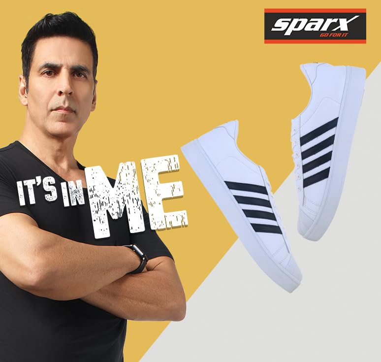Sparx Mens Offwhiteblack Casual Shoe - SaumyasStore