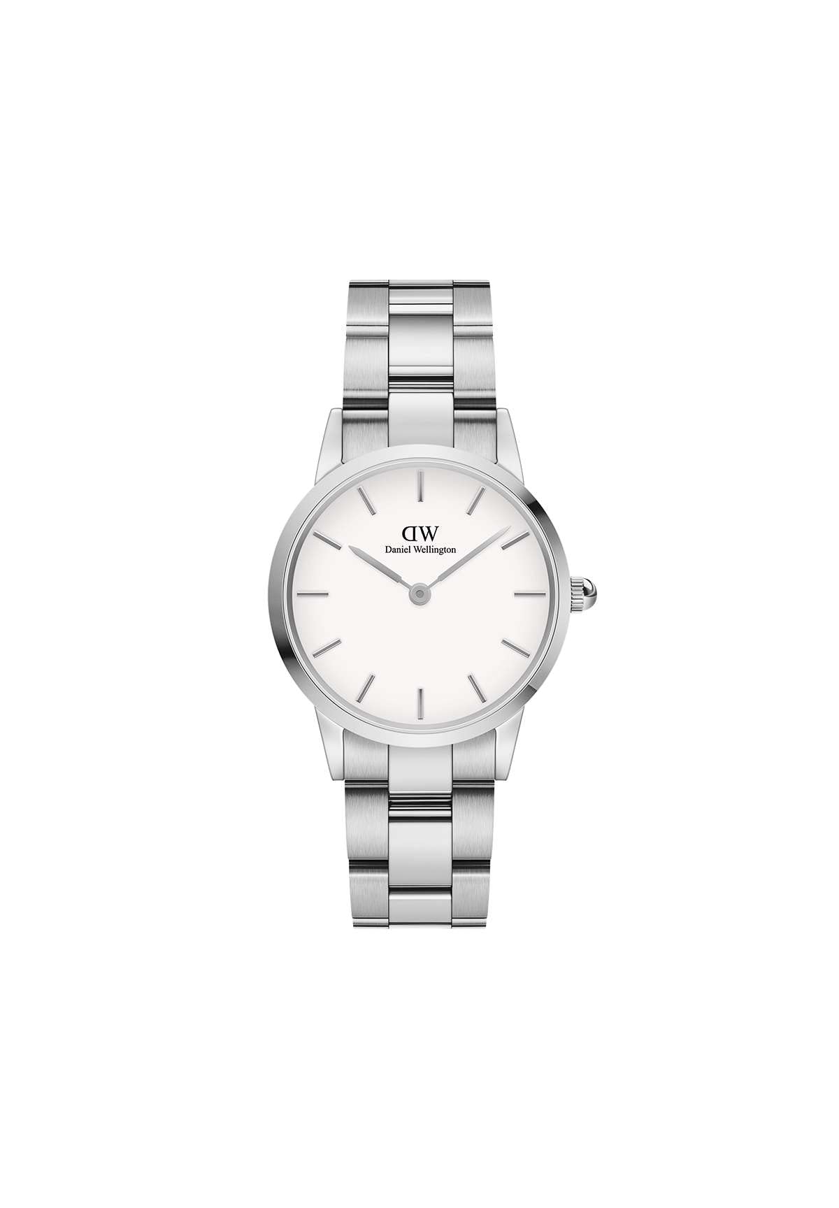 Daniel Wellington Iconic Link 28mm Silver - SaumyasStore