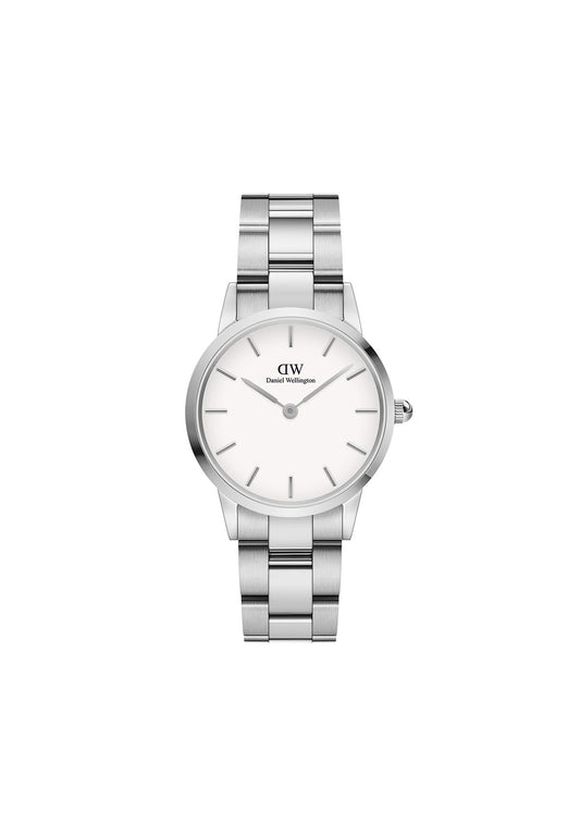 Daniel Wellington Iconic Link 28mm Silver - SaumyasStore