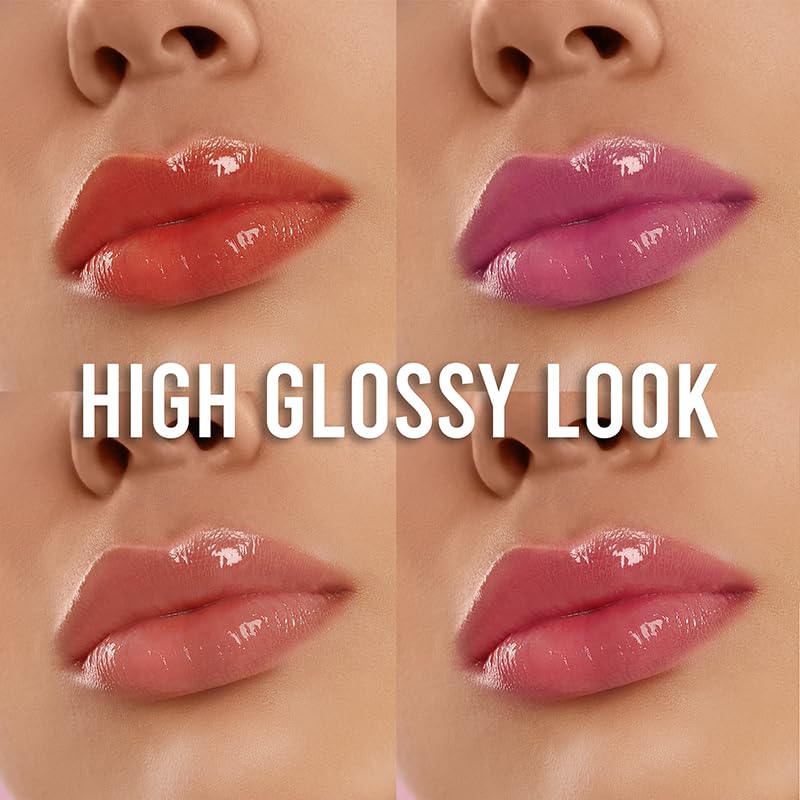 Colors Queen Supreme Shine Lip Gloss – Transparent – 5ml | Lightweight, Non Sticky and Hydrating Lip Gloss for Women - SaumyasStore