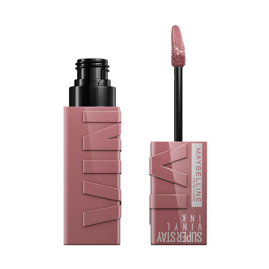 Maybelline Superstay Vinyl Ink Liquid Lipstick, Awestruck | High Shine That Lasts for 16 HRs - SaumyasStore