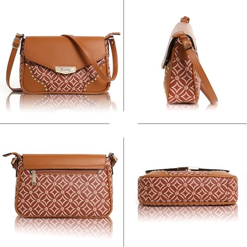 EXOTIC A Stylish and Durable Sling Bag for Modern Women (TAN) - SaumyasStore