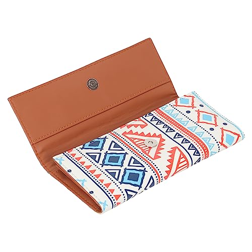 ShopMantra Wallet for Women's | Women's Wallet |Clutch | Vegan Leather | 11 Cards 1 ID Slot | 2 Notes and 1 Coin Compartment |Magnetic Closure | Multicolor. - SaumyasStore