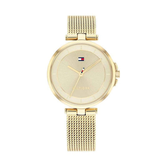 Tommy Hilfiger CAMI Analog Beige Dial Women's Watch - SaumyasStore