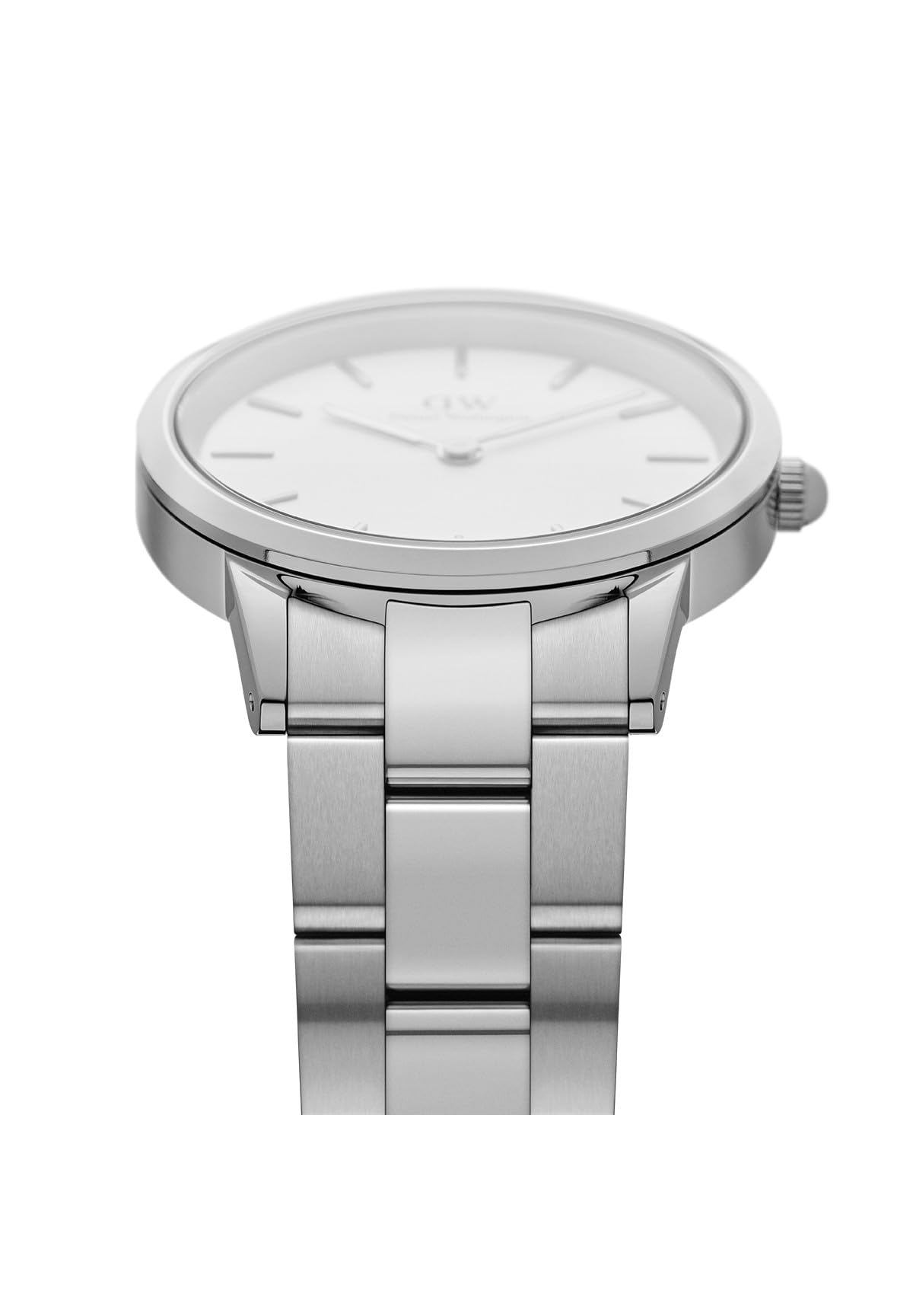 Daniel Wellington Iconic Link 28mm Silver - SaumyasStore
