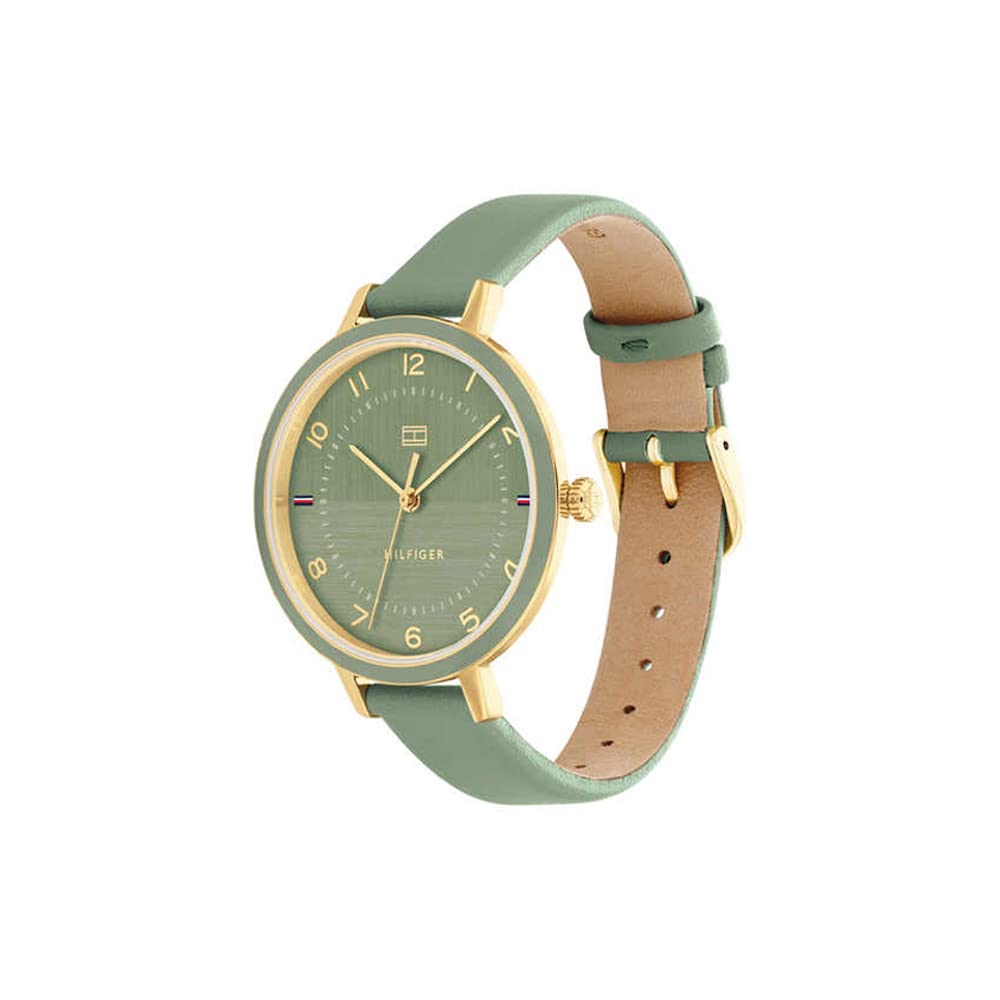Tommy Hilfiger Analog Green Dial Women's Watch - SaumyasStore