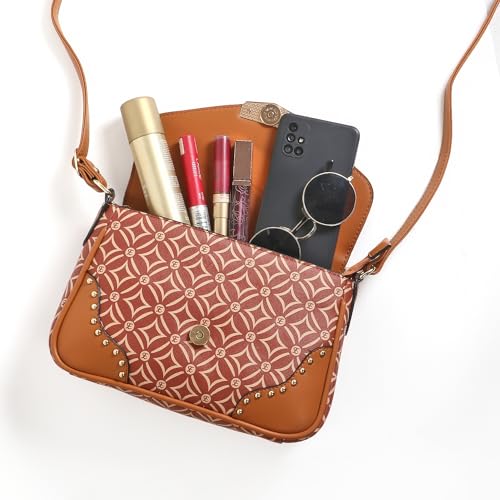 EXOTIC A Stylish and Durable Sling Bag for Modern Women (TAN) - SaumyasStore