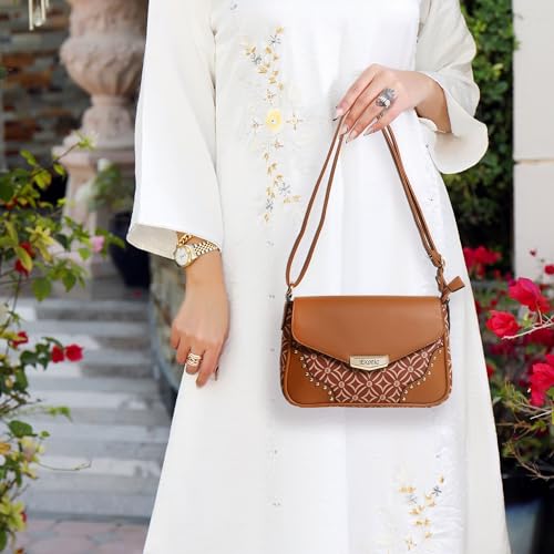 EXOTIC A Stylish and Durable Sling Bag for Modern Women (TAN) - SaumyasStore