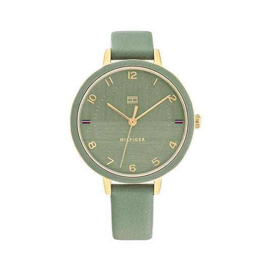 Tommy Hilfiger Analog Green Dial Women's Watch - SaumyasStore