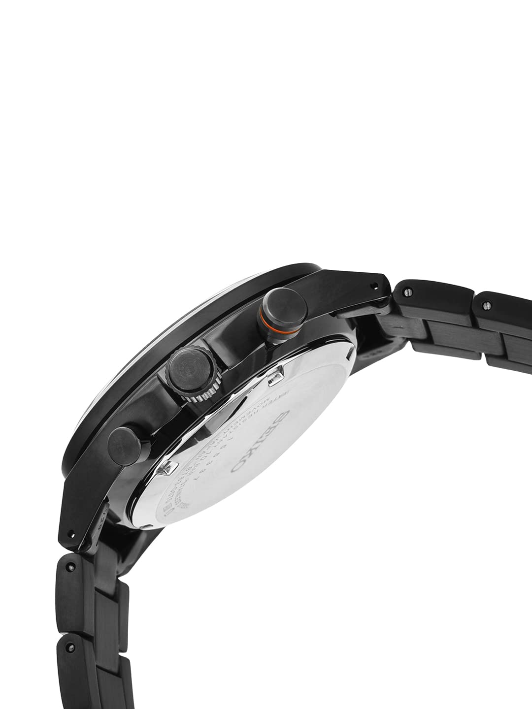 Seiko Discover More Chronograph|Date Analog Dial Color Black Men's Watch - SaumyasStore