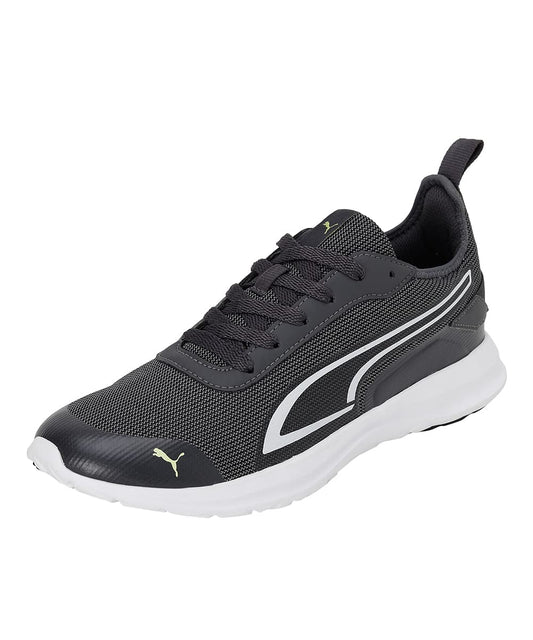 Puma Mens Unleash Asphalt-Light Lime-Nimbus Cloud Sneaker - SaumyasStore