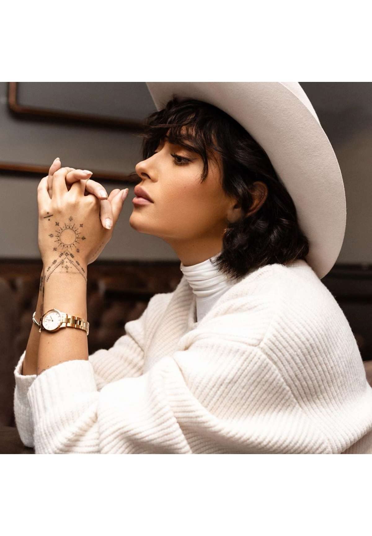 Daniel Wellington Analog White Dial Women's Watch-DW00100213 - SaumyasStore