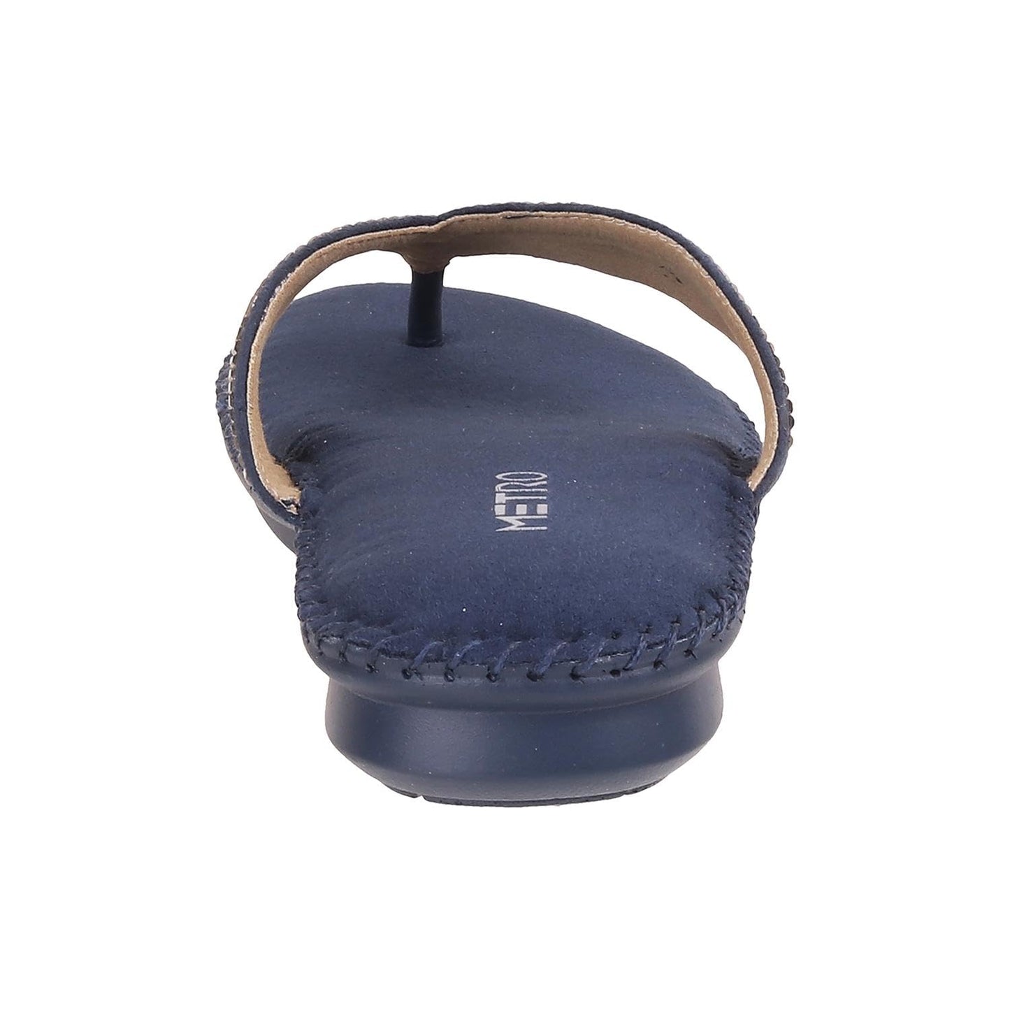Metro Women Blue Flat Comfort Sandal UK/7 EU/40 (44-32) - SaumyasStore