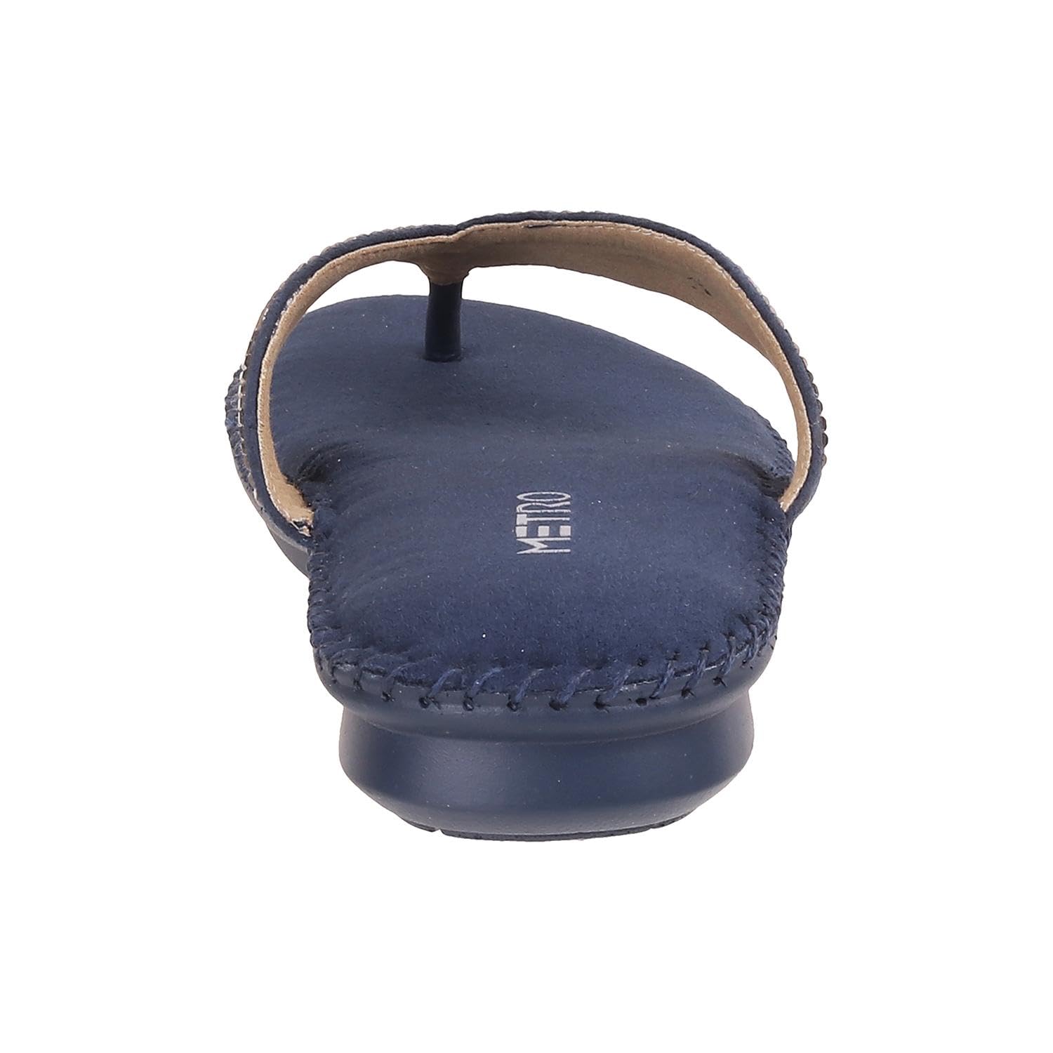 Metro Women Blue Flat Comfort Sandal UK/7 EU/40 (44-32) - SaumyasStore
