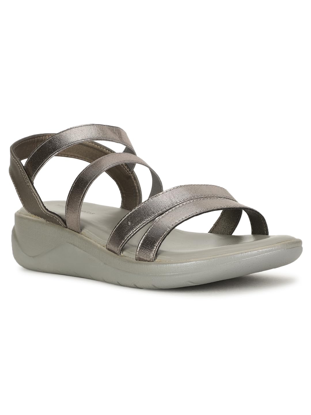 Hush Puppies NOAH Women Casual Sandal In SILVER - SaumyasStore