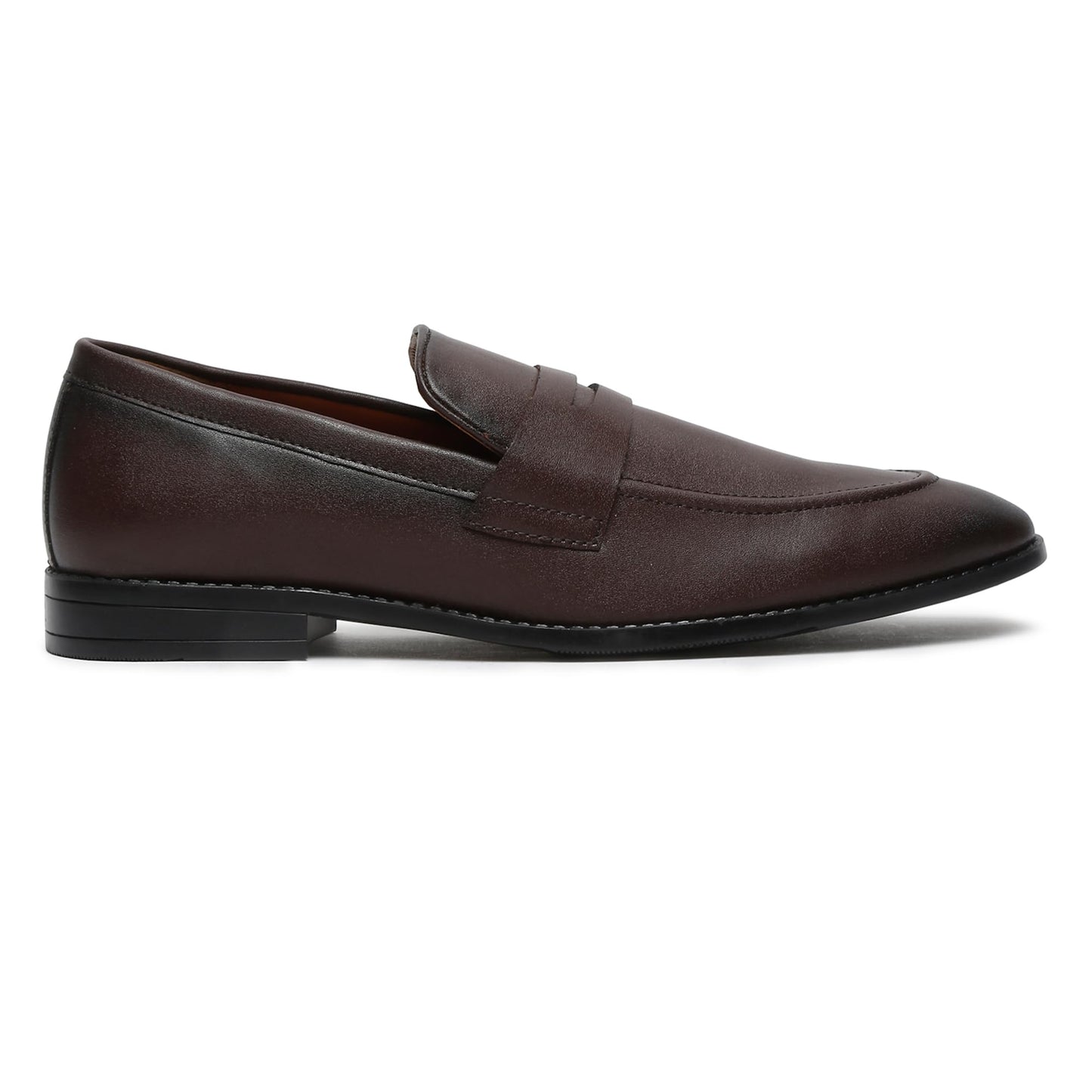 LOUIS STITCH Men's Brunette Brown Shoes Slipon Style Comfortable Moccasins for Men - SaumyasStore