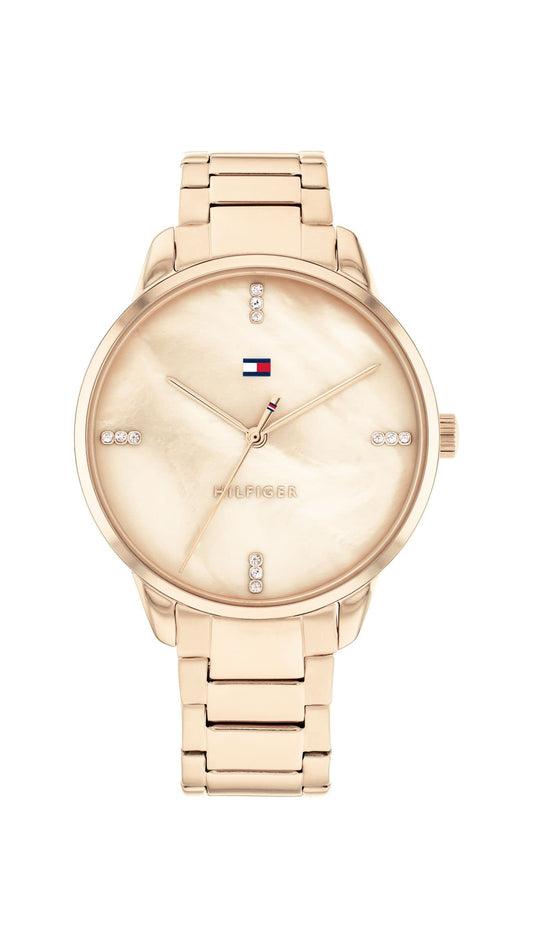 Tommy Hilfiger Women Gold Dial Analog Watch Analog Gold Dial Women's Watch - SaumyasStore